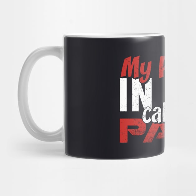 My purpose in Life Calls Me Papa Gift Tee for Men Father's day by MapleLeaf